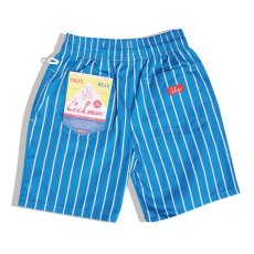 画像3: COOKMAN  Chef Short Pants Stripe (Light Blue) (3)