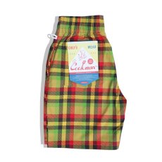 画像1: COOKMAN  Chef Short Pants Burger Check (Multi) (1)