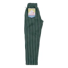 画像2: COOKMAN  Chef Pants Stripe (Dark Green) (2)