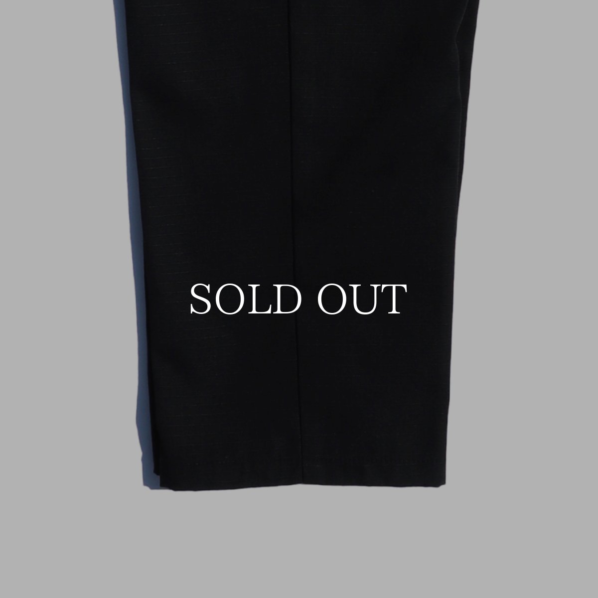 画像5: COOKMAN  Chef Pants Cargo Ripstop Black (5)