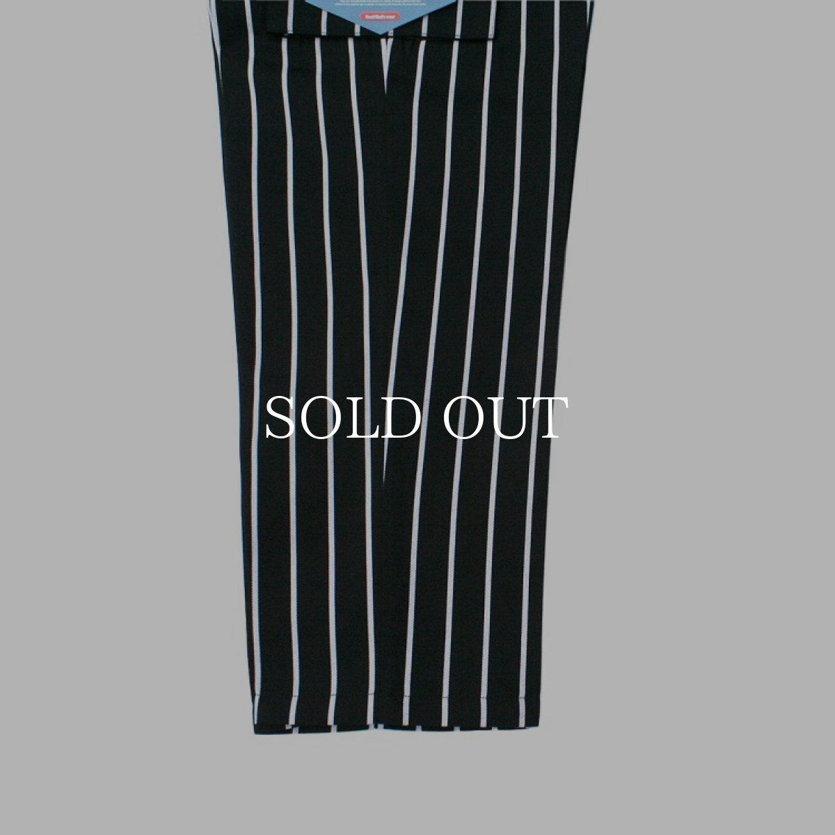 画像3: COOKMAN  Chef Cargo Pants Stripe (Black) (3)