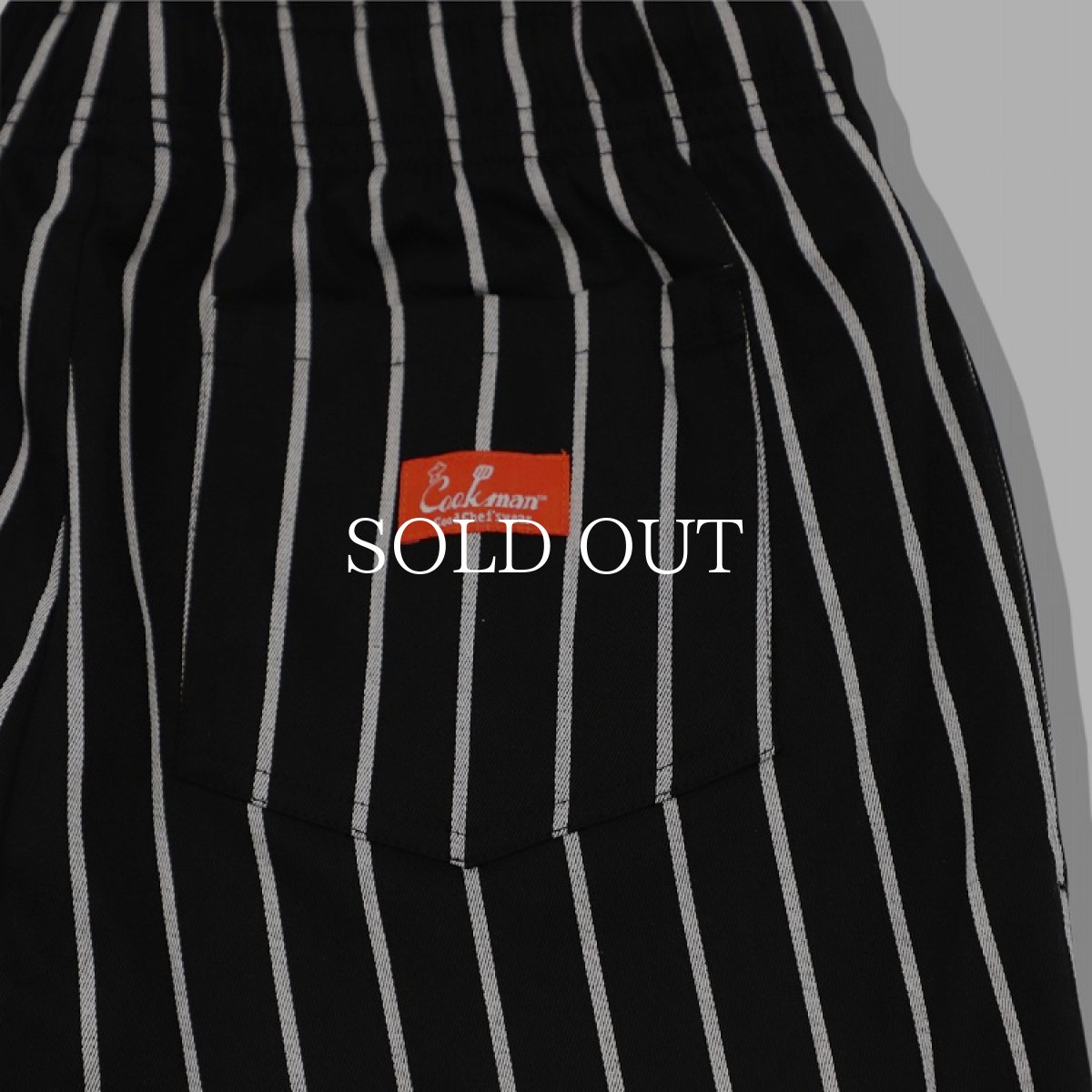 画像7: COOKMAN  Waiter's Pants Stripe (Black) (7)
