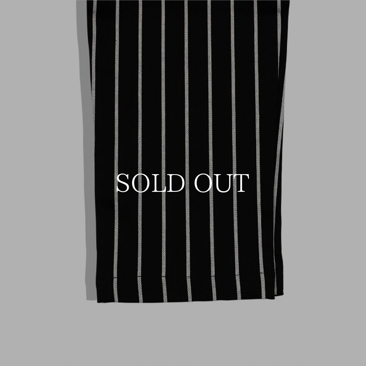 画像6: COOKMAN  Waiter's Pants Stripe (Black) (6)