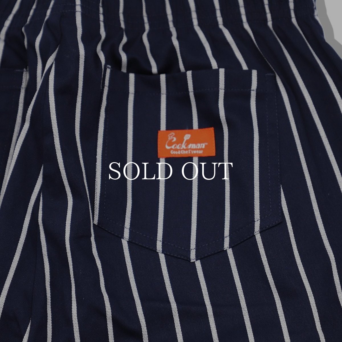 画像7: COOKMAN  Bartender's Pants Stripe (Navy) (7)