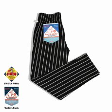 画像1: COOKMAN  Waiter's Pants Stripe (Black) (1)