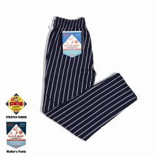 画像1: COOKMAN  Waiter's Pants Stripe (Navy) (1)