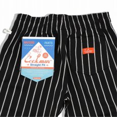 画像4: COOKMAN  Waiter's Pants Stripe (Black) (4)