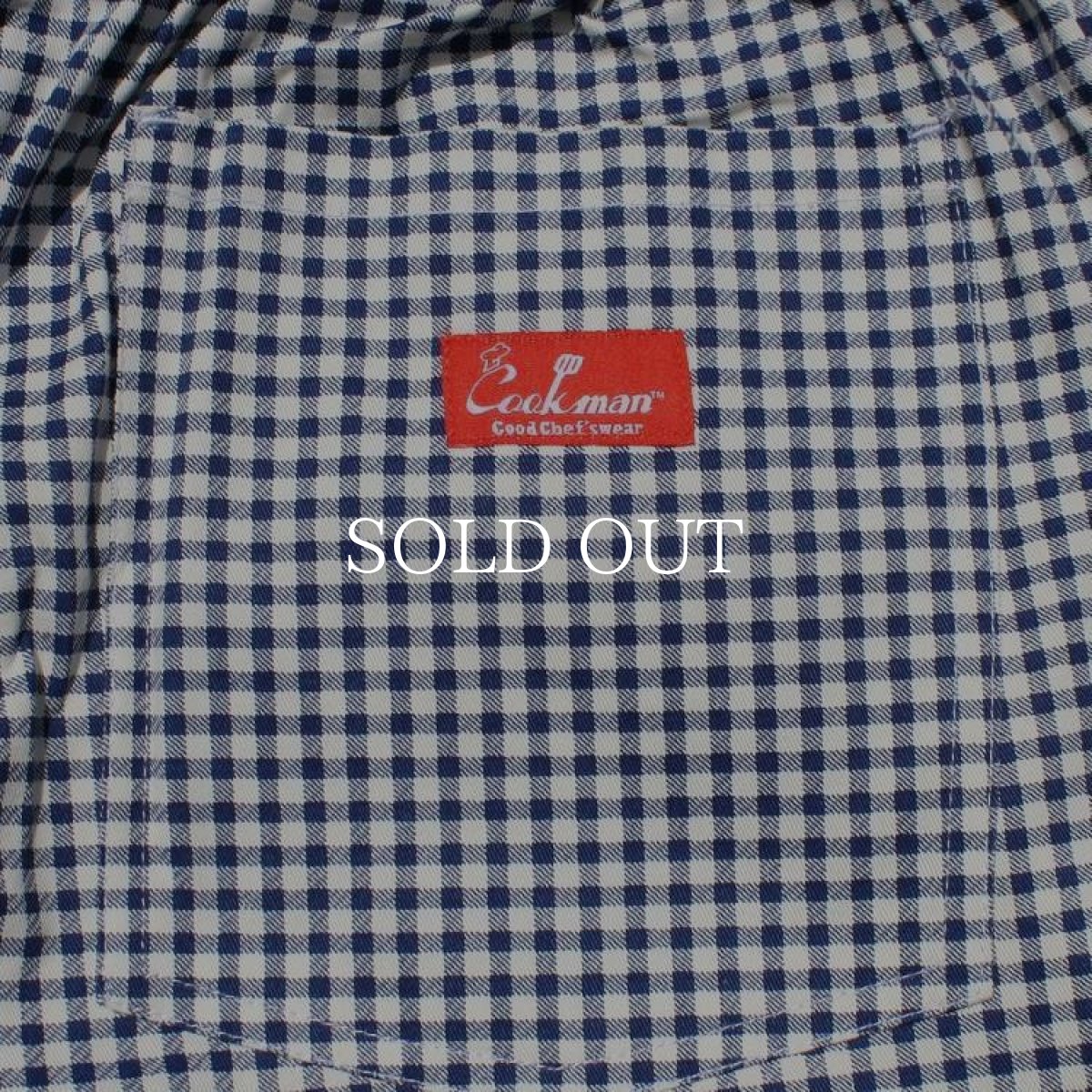 画像5: COOKMAN  Chef Pants Gingham (Navy) (5)