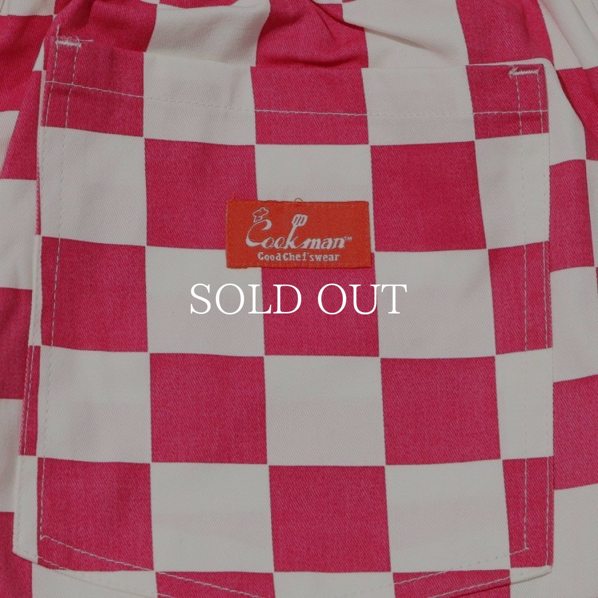 画像6: COOKMAN  Chef Pants Checker (Pink) (6)