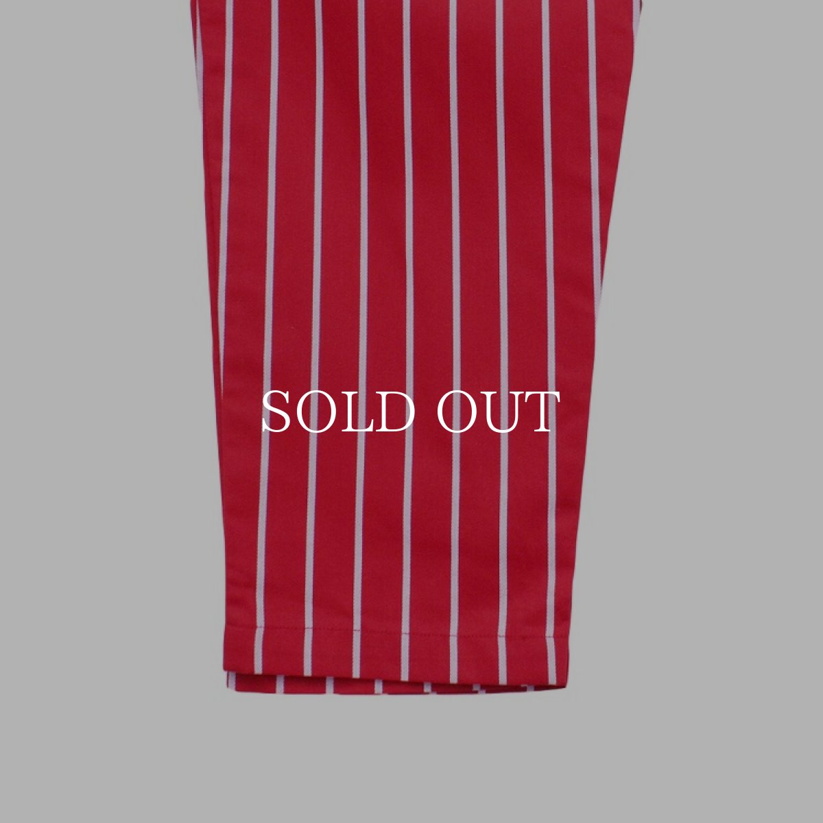 画像3: COOKMAN  Chef Pants Stripe (Red) (3)