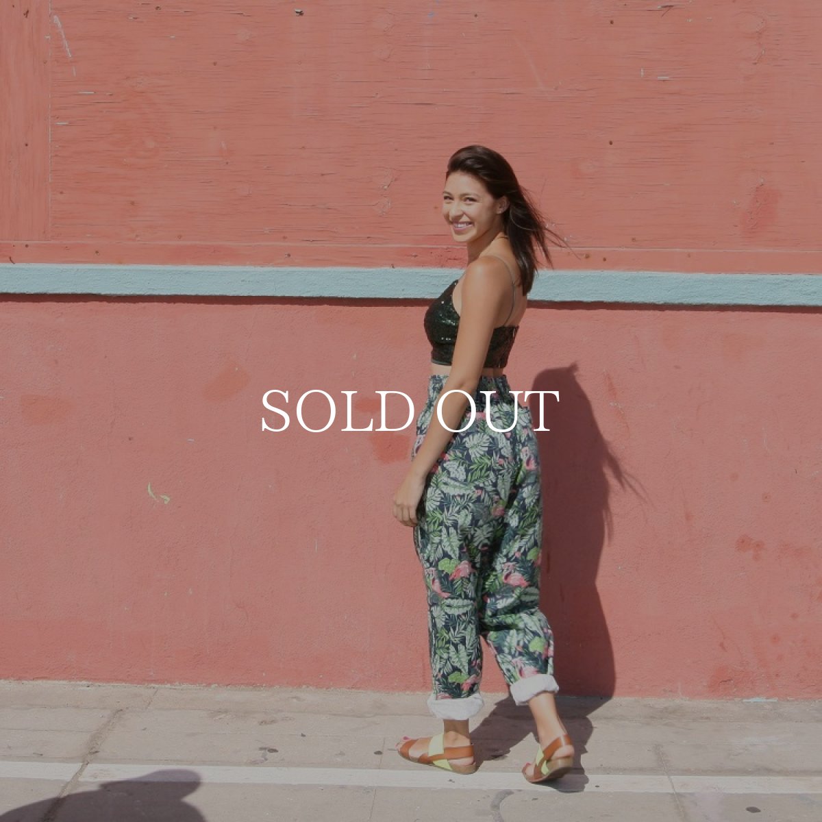 画像12: COOKMAN  Chef Pants Tropical (Green) (12)