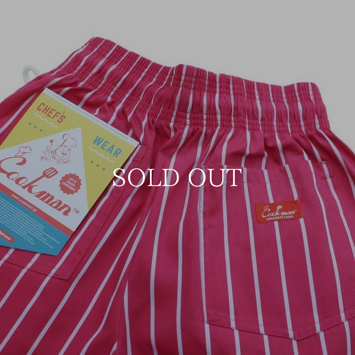 画像5: COOKMAN  Chef Pants Stripe (Pink) (5)