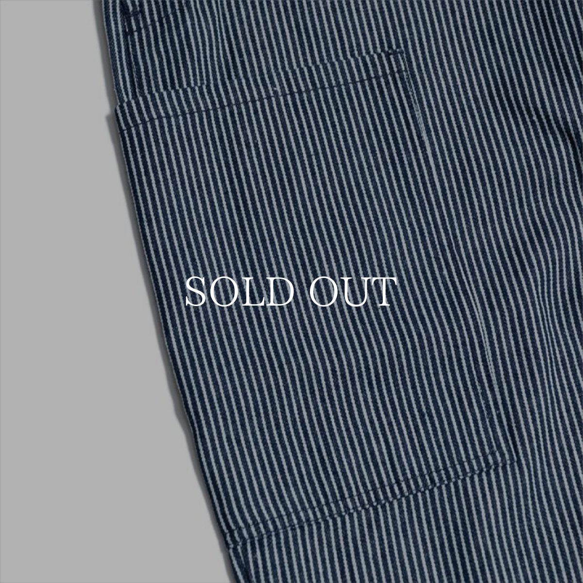 画像7: COOKMAN  Fisherman's Bib Overall Hickory (Navy) (7)