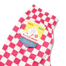 画像4: COOKMAN  Chef Pants Checker (Pink) (4)