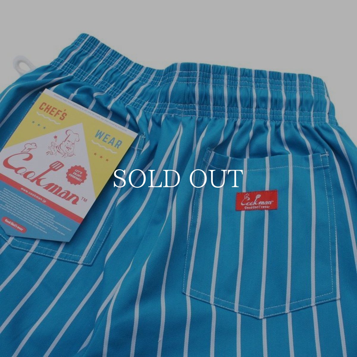 画像5: COOKMAN  Chef Pants Stripe (Light Blue) (5)