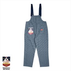 画像3: COOKMAN  Fisherman's Bib Overall Hickory (Navy) (3)