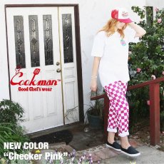 画像10: COOKMAN  Chef Pants Checker (Pink) (10)