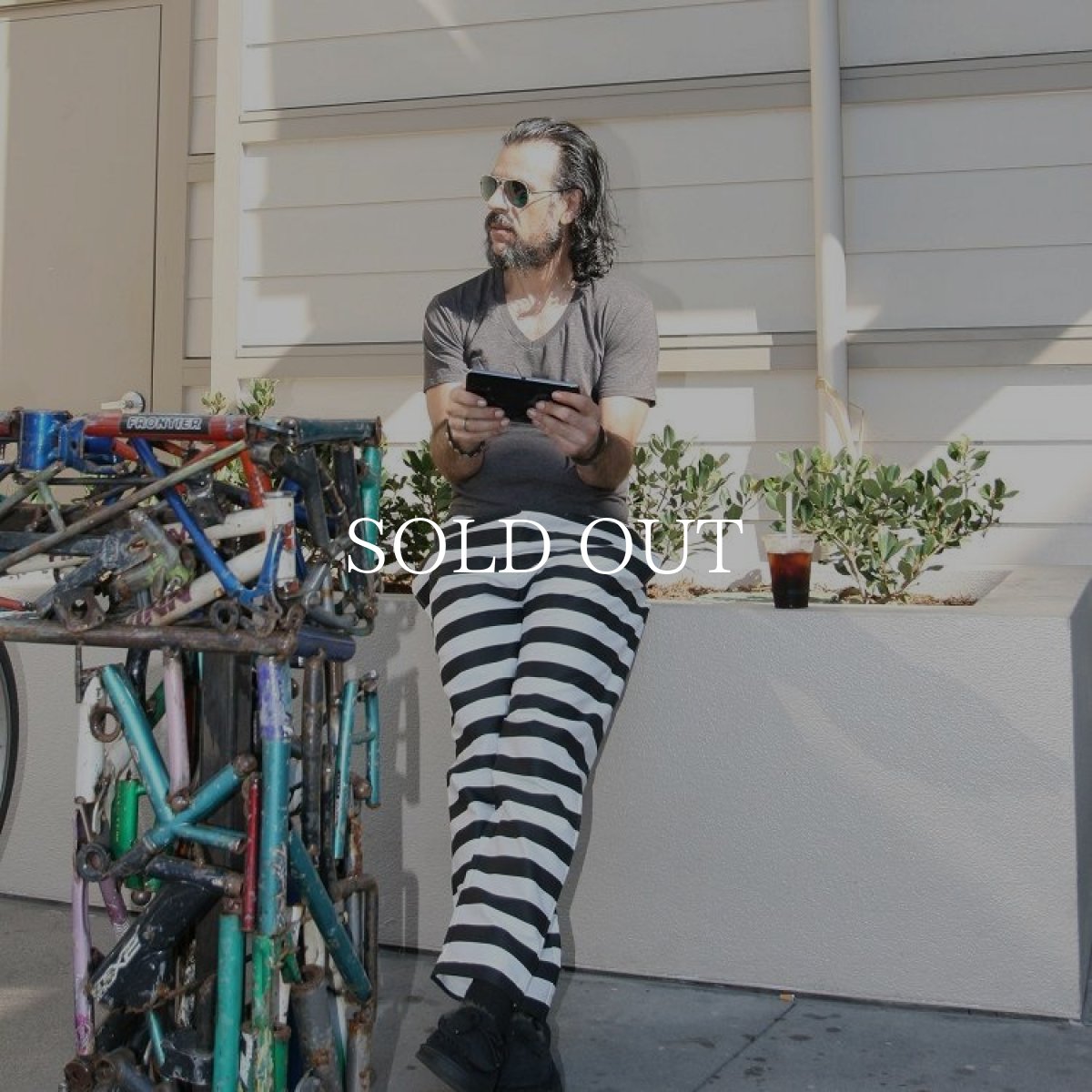 画像10: COOKMAN  Chef Pants Border (Black) (10)