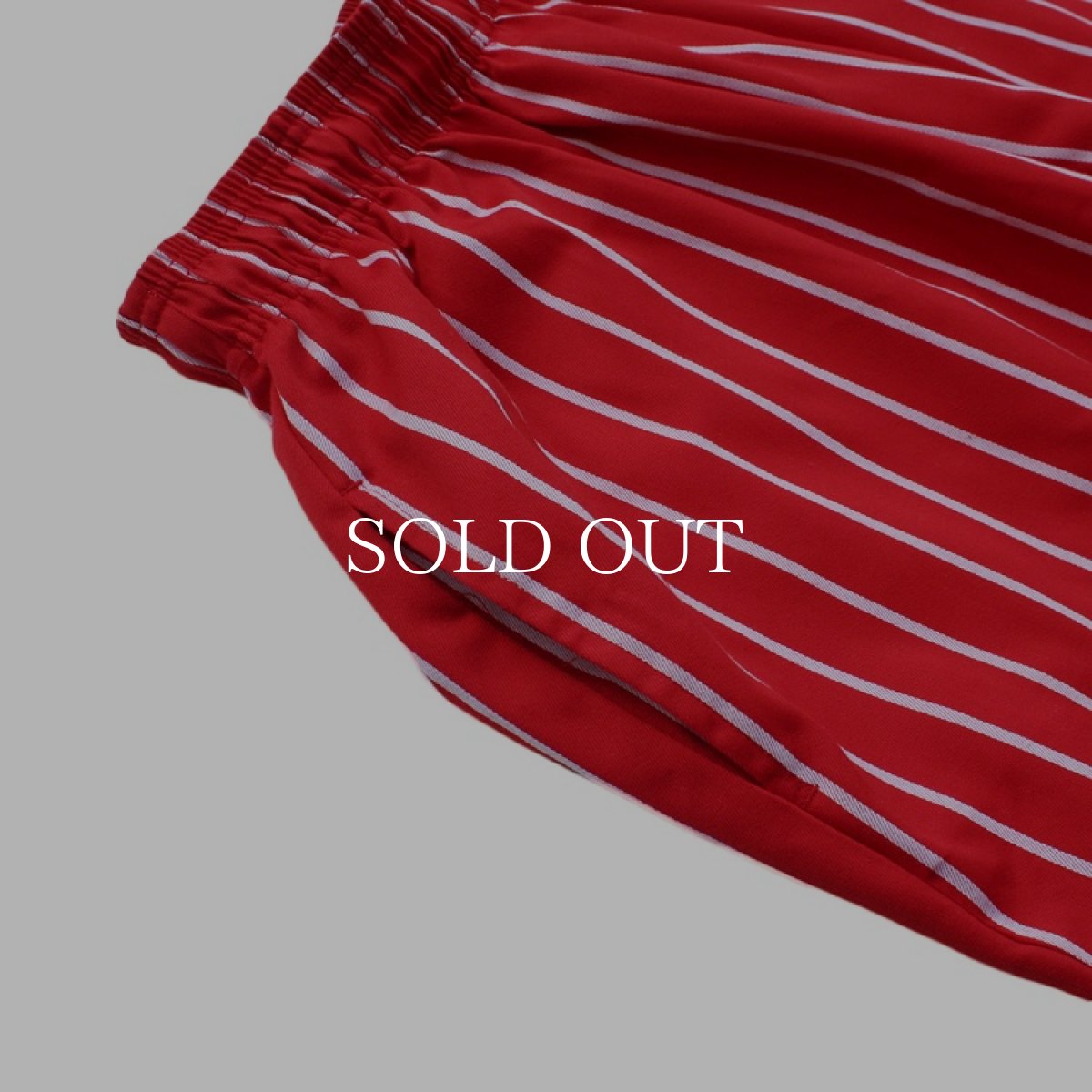 画像9: COOKMAN  Chef Pants Stripe (Red) (9)