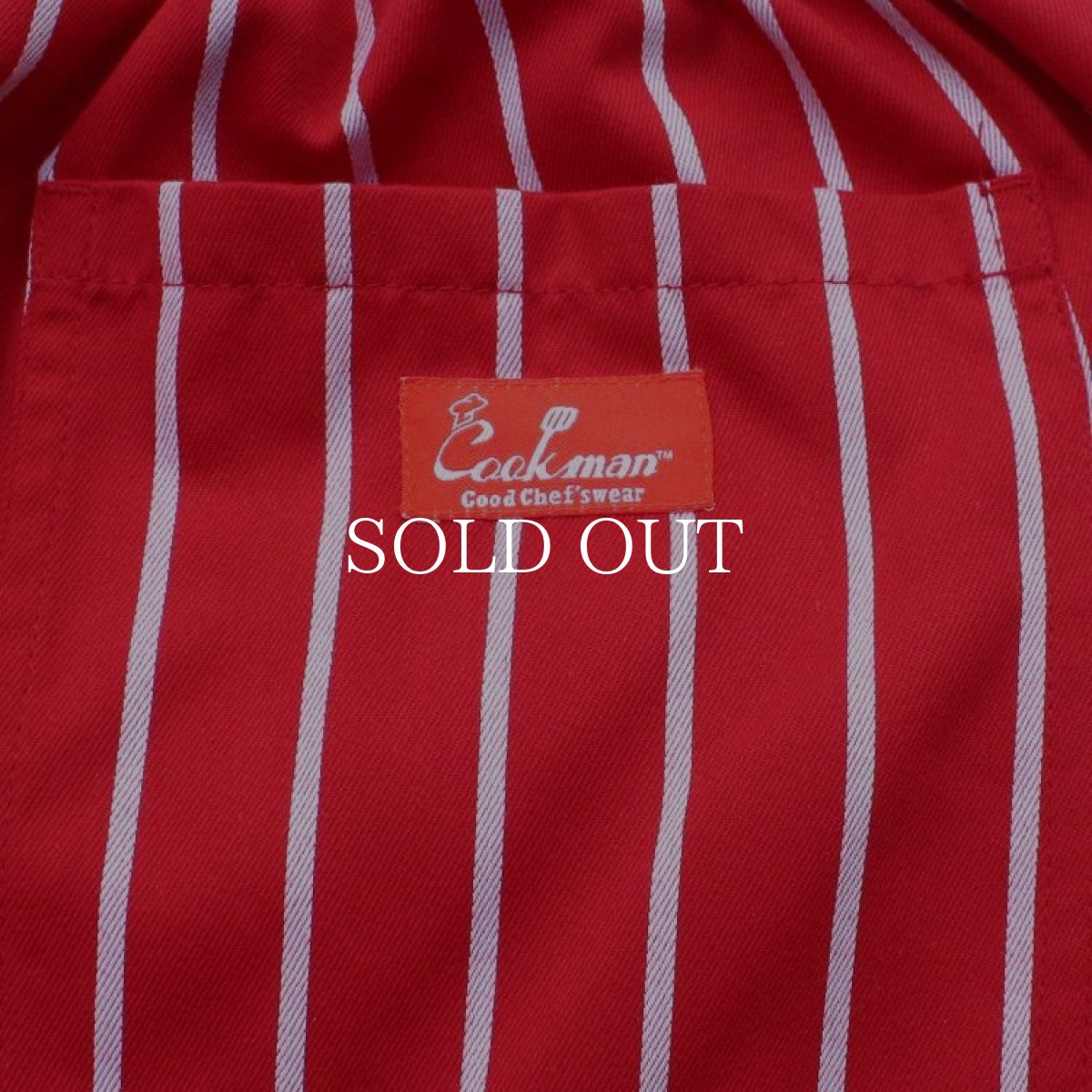 画像6: COOKMAN  Chef Pants Stripe (Red) (6)