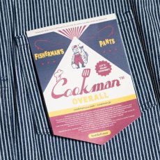 画像9: COOKMAN  Fisherman's Bib Overall Hickory (Navy) (9)