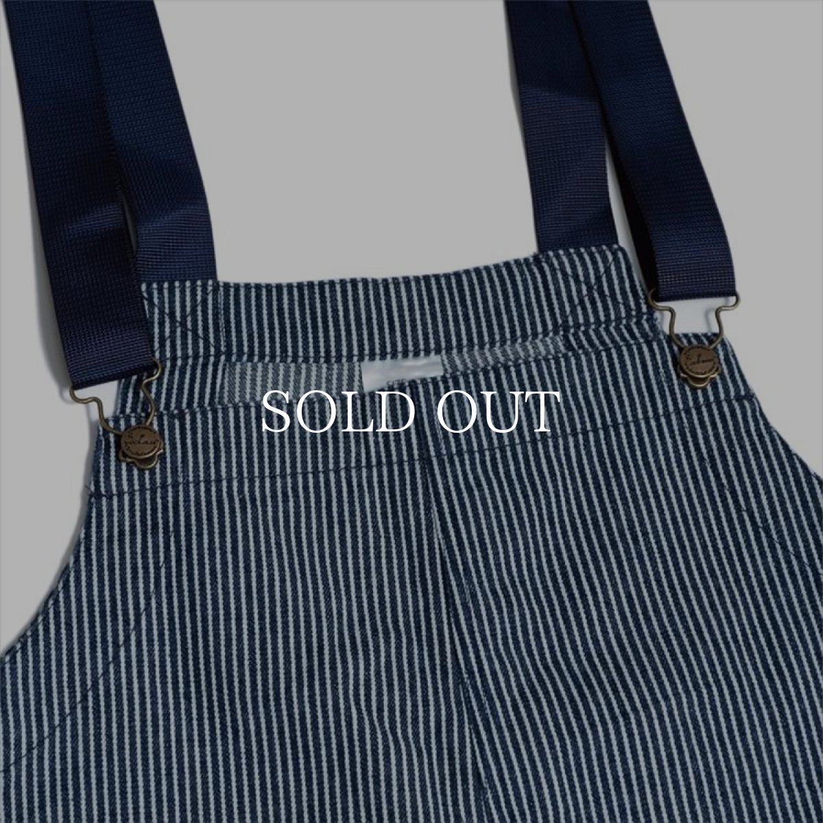 画像4: COOKMAN  Fisherman's Bib Overall Hickory (Navy) (4)