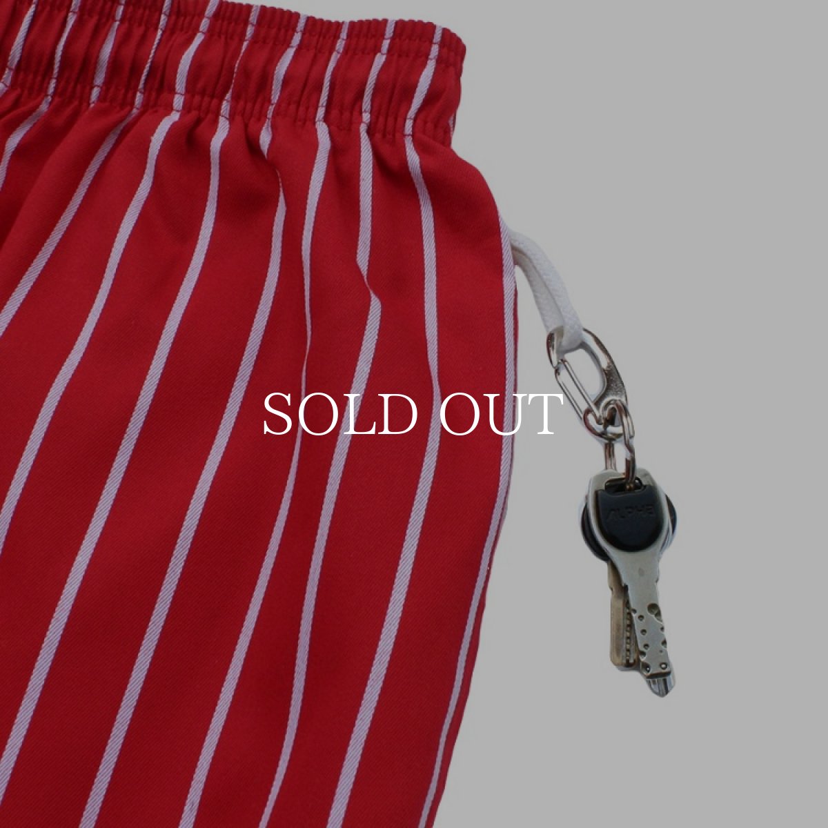 画像8: COOKMAN  Chef Pants Stripe (Red) (8)