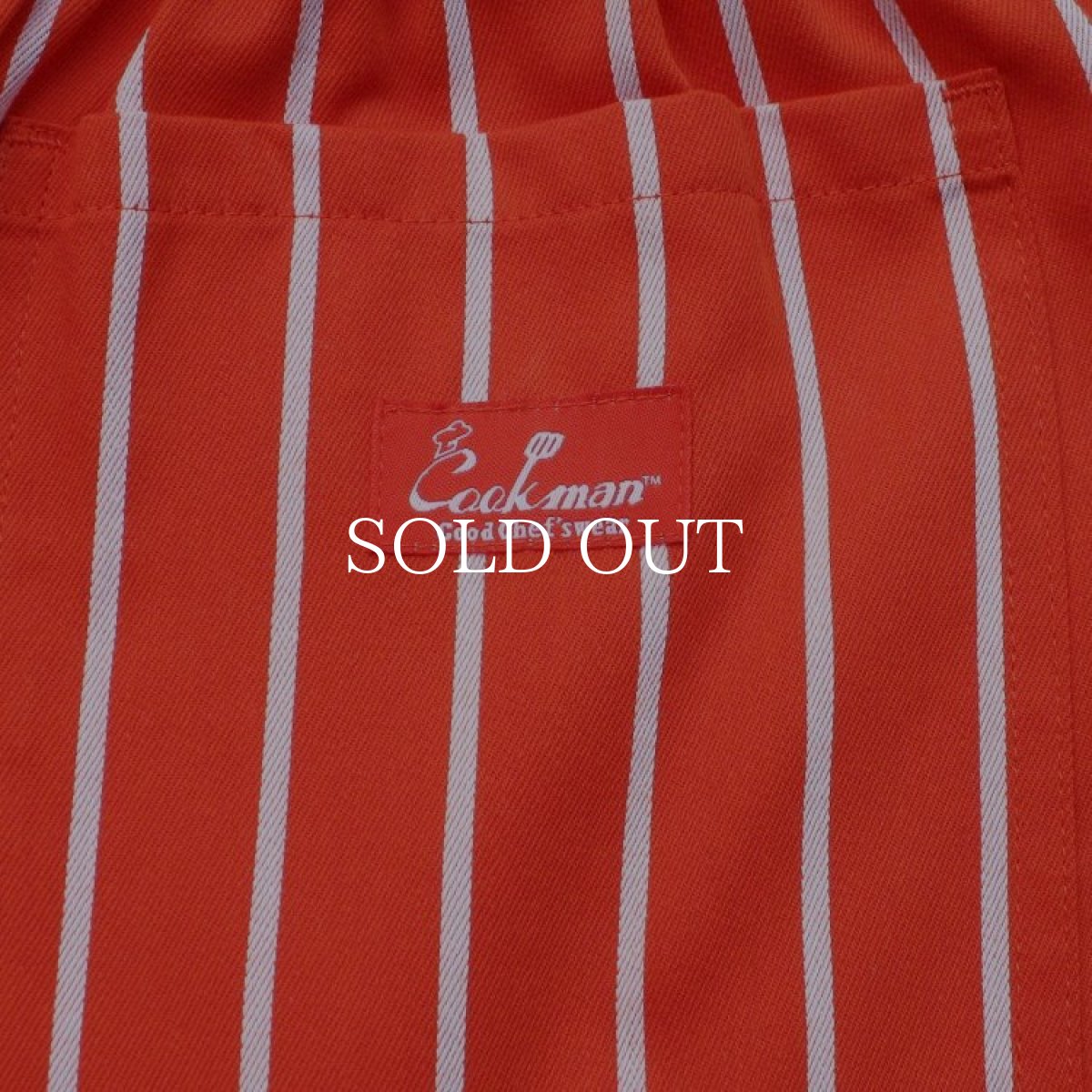 画像6: COOKMAN  Chef Pants Stripe (Orange) (6)