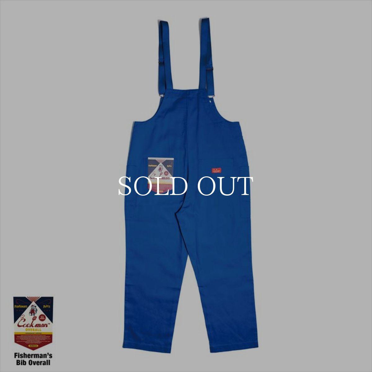 画像3: COOKMAN  Fisherman's Bib Overall (Deep Blue) (3)