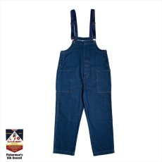 画像2: COOKMAN  Fisherman's Bib Overall Denim (Navy) (2)