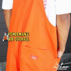 画像14: COOKMAN  Fisherman's Bib Overall (Orange) (14)