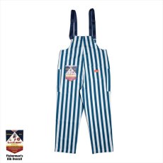 画像3: COOKMAN  Fisherman's Bib Overall Wide Stripe (Navy) (3)