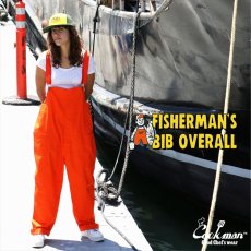 画像12: COOKMAN  Fisherman's Bib Overall (Orange) (12)