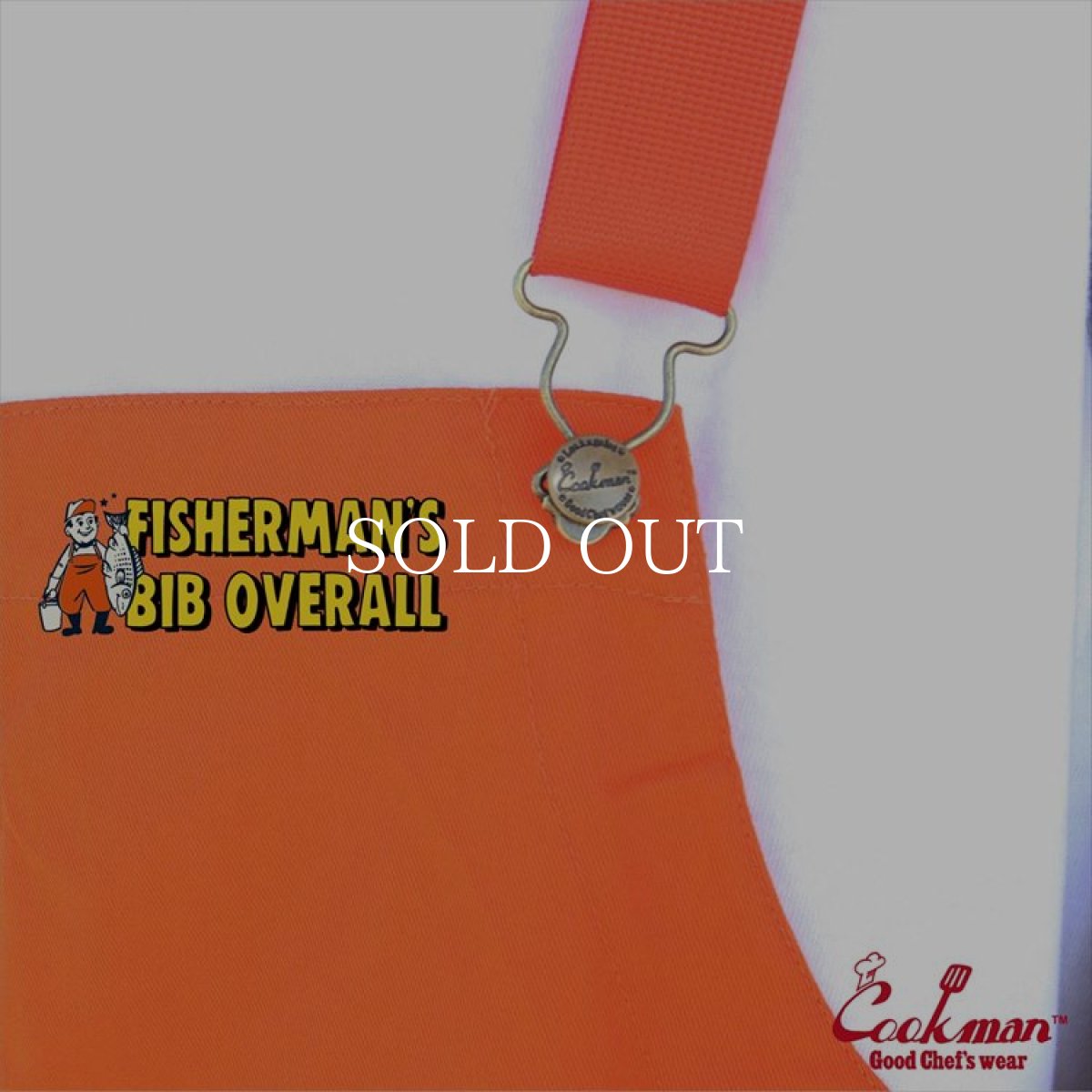 画像16: COOKMAN  Fisherman's Bib Overall (Orange) (16)