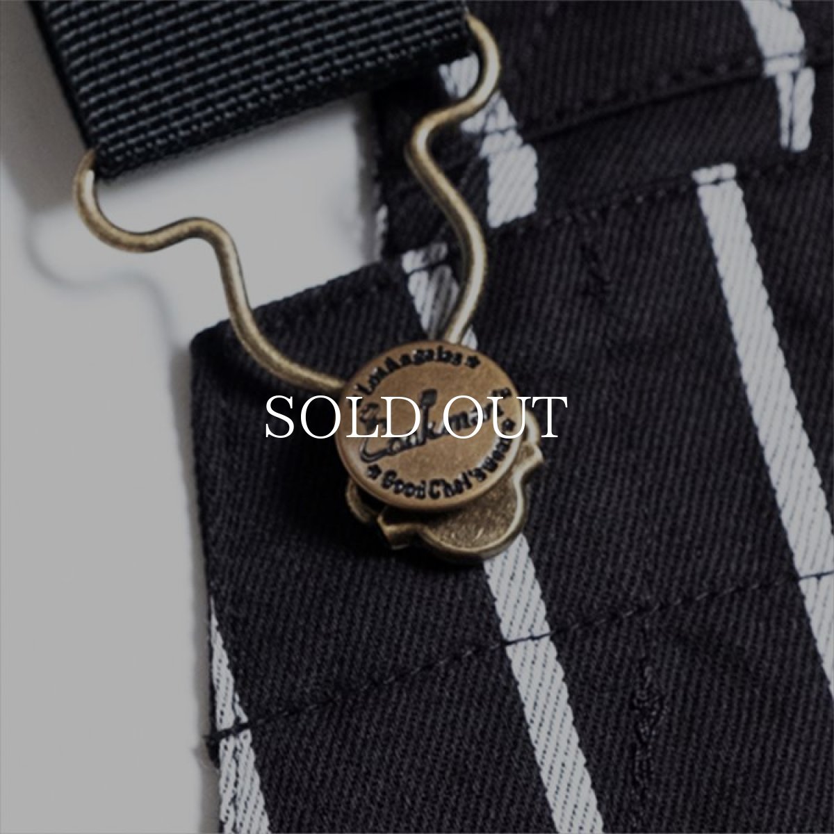 画像10: COOKMAN  Fisherman's Bib Overall Stripe (Black) (10)