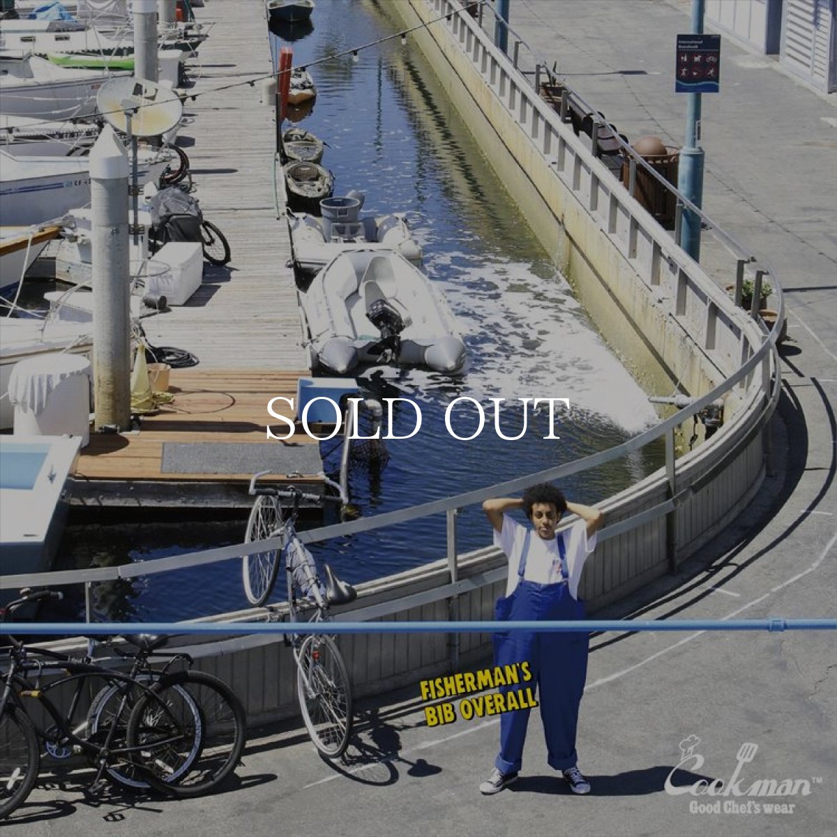 画像13: COOKMAN  Fisherman's Bib Overall (Deep Blue) (13)