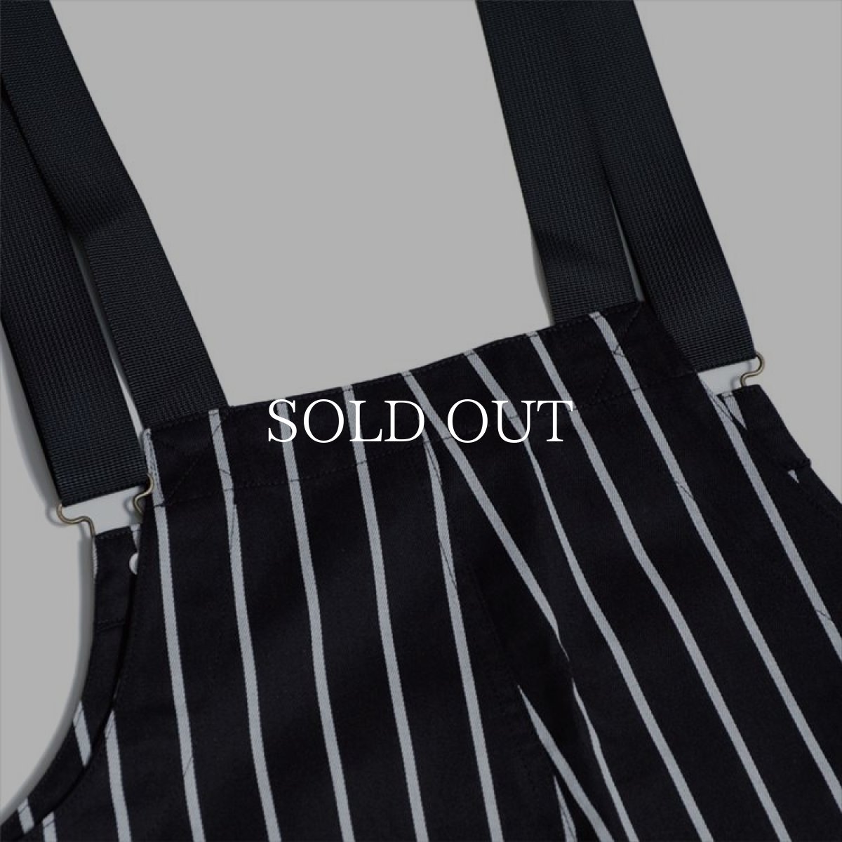 画像6: COOKMAN  Fisherman's Bib Overall Stripe (Black) (6)