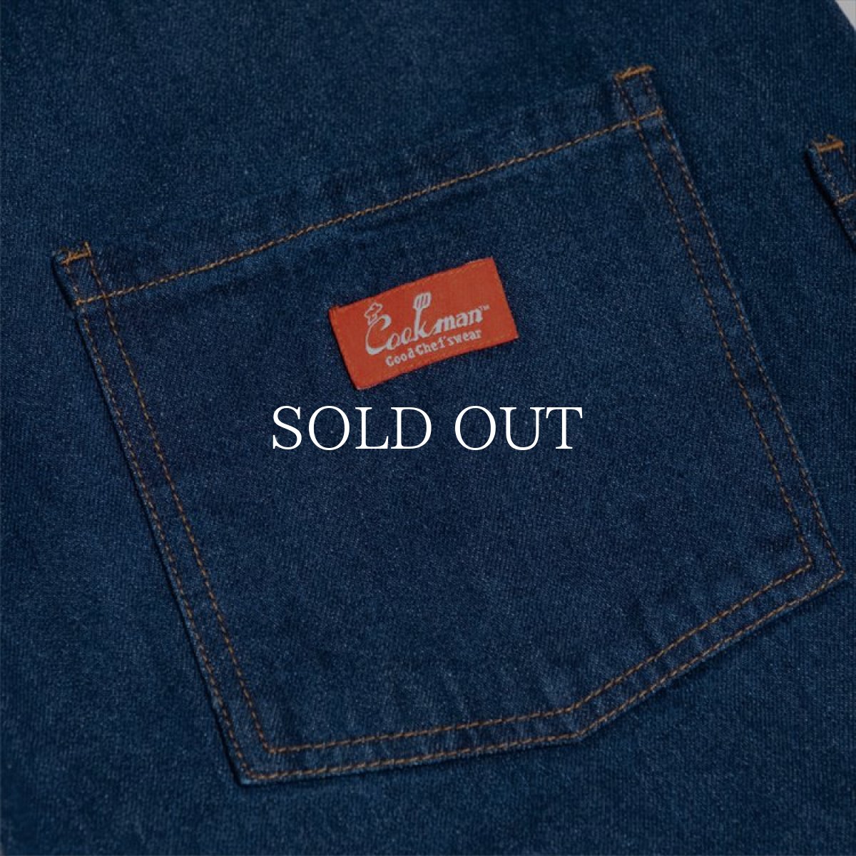 画像8: COOKMAN  Fisherman's Bib Overall Denim (Navy) (8)