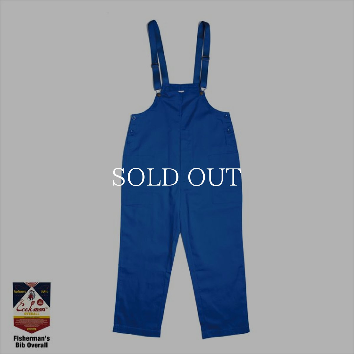 画像2: COOKMAN  Fisherman's Bib Overall (Deep Blue) (2)