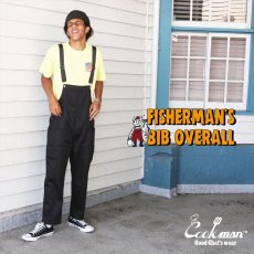 画像11: COOKMAN  Fisherman's Bib Overall (Black) (11)