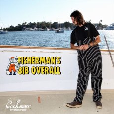 画像12: COOKMAN  Fisherman's Bib Overall Stripe (Black) (12)