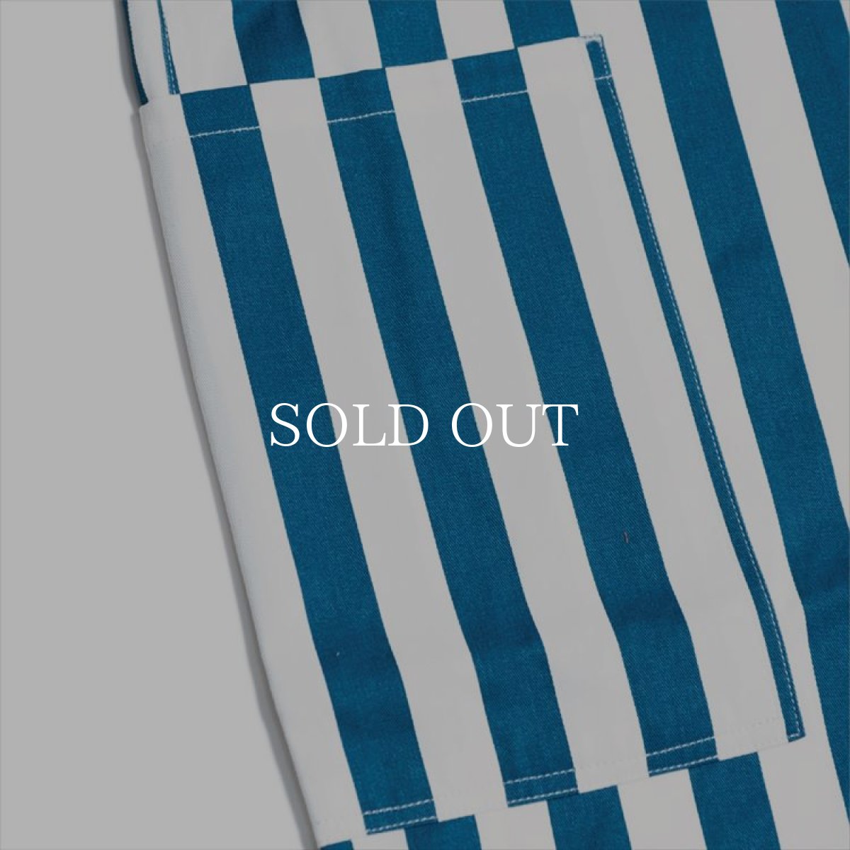 画像7: COOKMAN  Fisherman's Bib Overall Wide Stripe (Navy) (7)