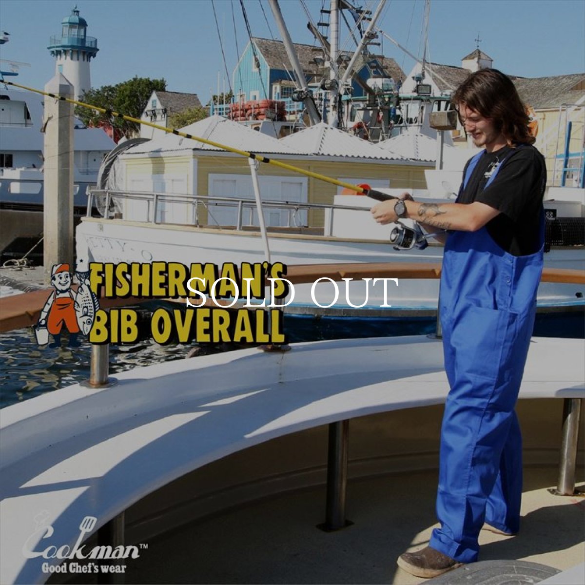 画像14: COOKMAN  Fisherman's Bib Overall (Deep Blue) (14)