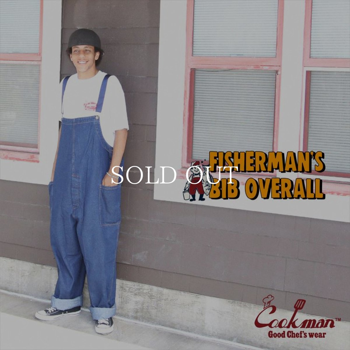 画像11: COOKMAN  Fisherman's Bib Overall Denim (Navy) (11)