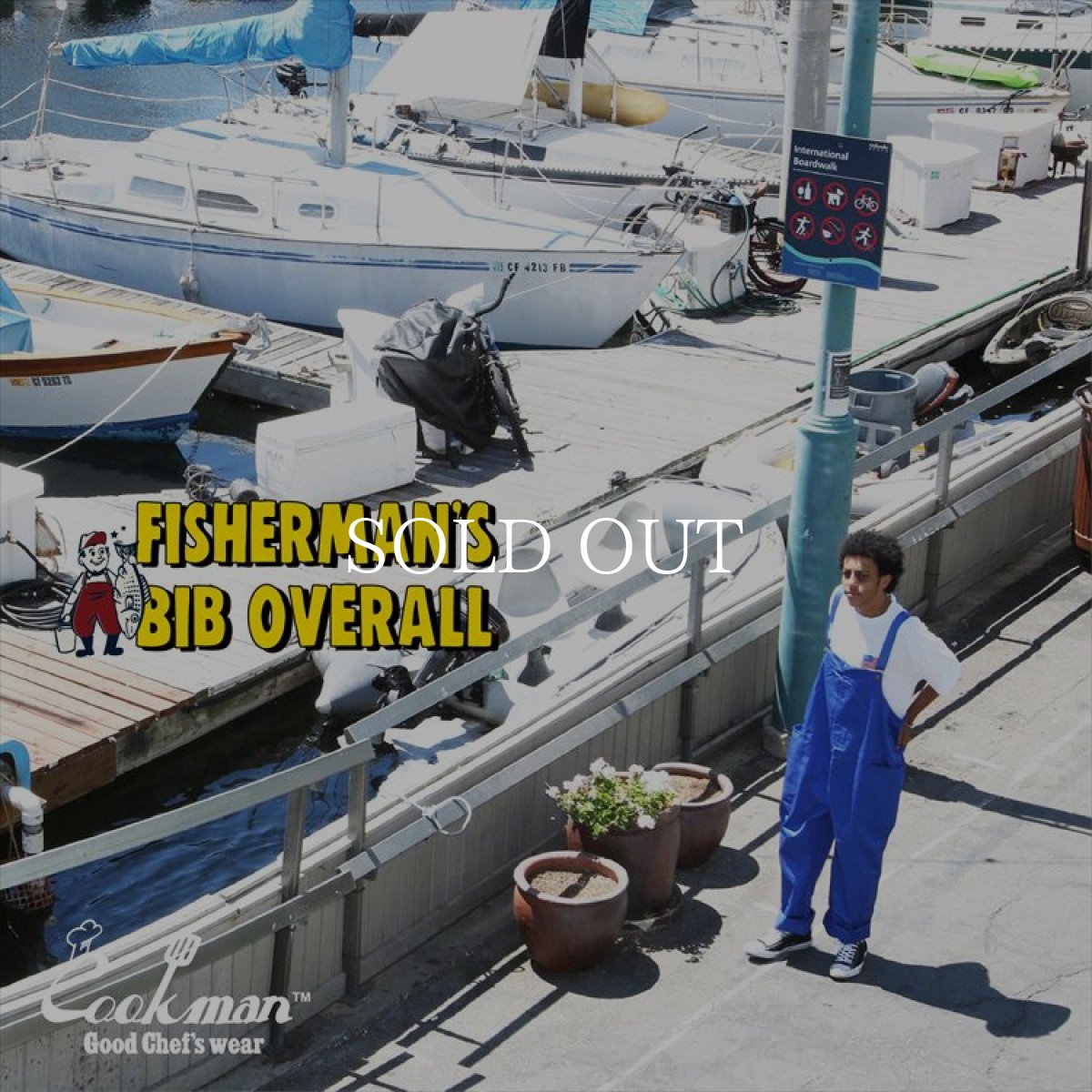 画像12: COOKMAN  Fisherman's Bib Overall (Deep Blue) (12)