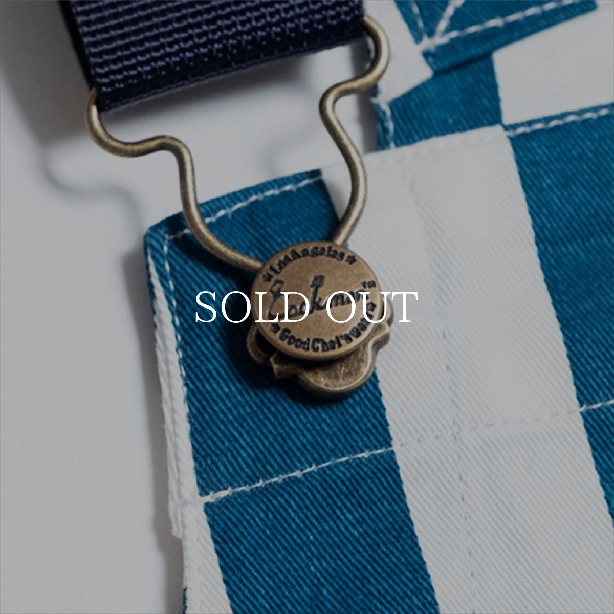 画像10: COOKMAN  Fisherman's Bib Overall Wide Stripe (Navy) (10)