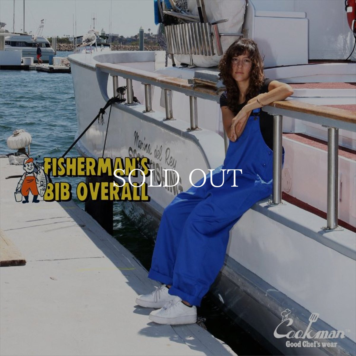 画像19: COOKMAN  Fisherman's Bib Overall (Deep Blue) (19)
