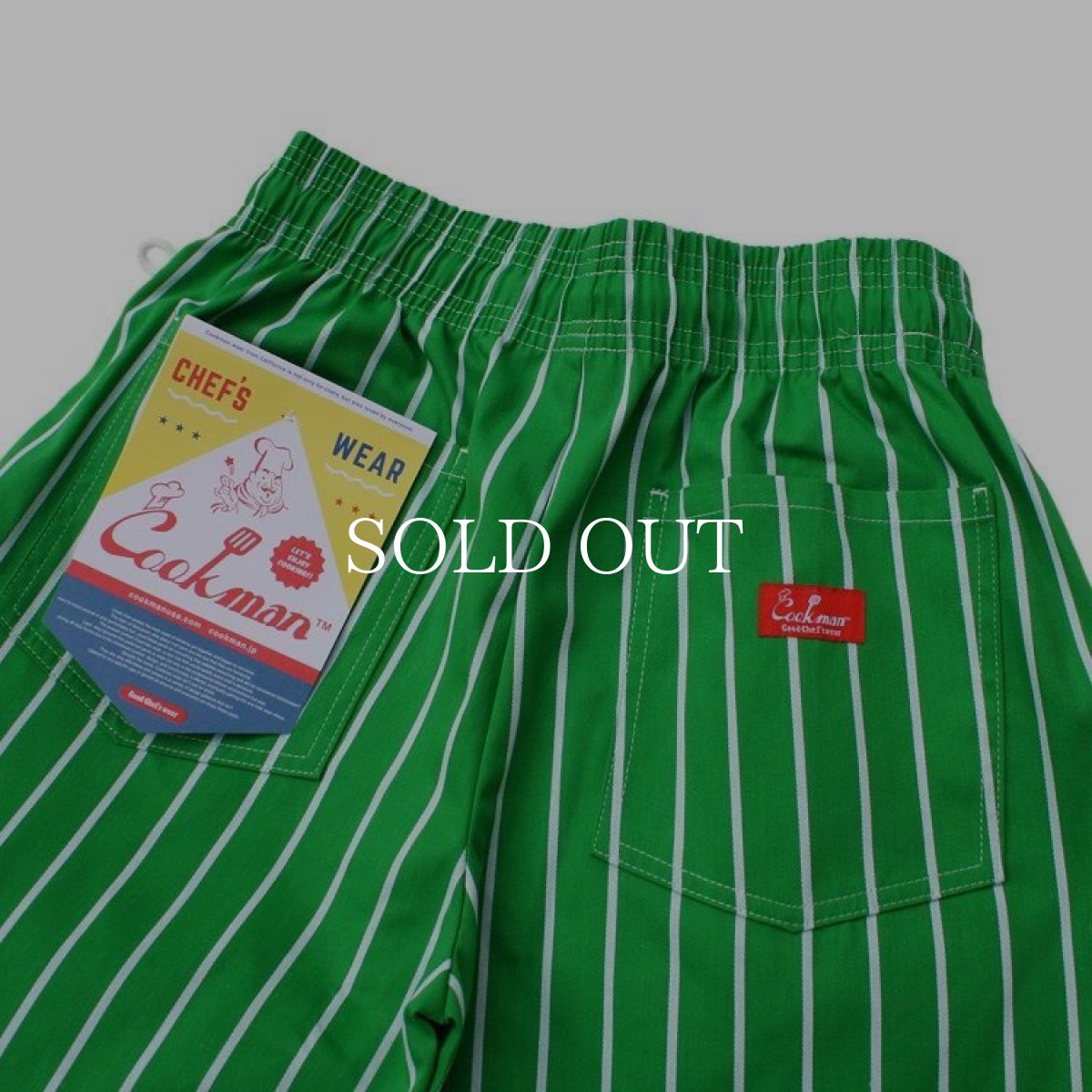 画像5: COOKMAN  Chef Pants Stripe (Light Green) (5)