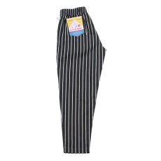 画像2: COOKMAN  Chef Pants Stripe BIG SIZE (Black) (2)