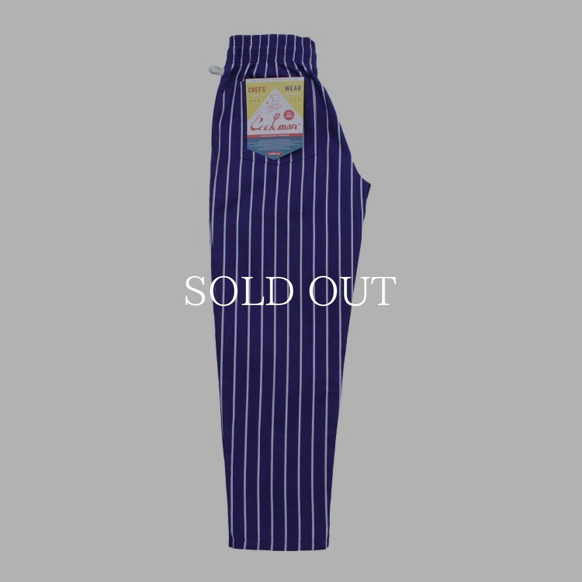 画像2: COOKMAN  Chef Pants Stripe (Purple) (2)